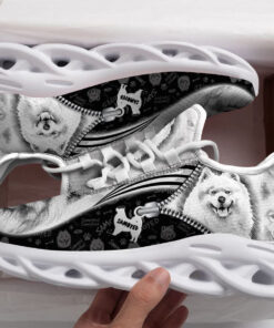 Samoyed Sketch Max Soul Shoes For Women Men Kid, Gift For Dog Lover