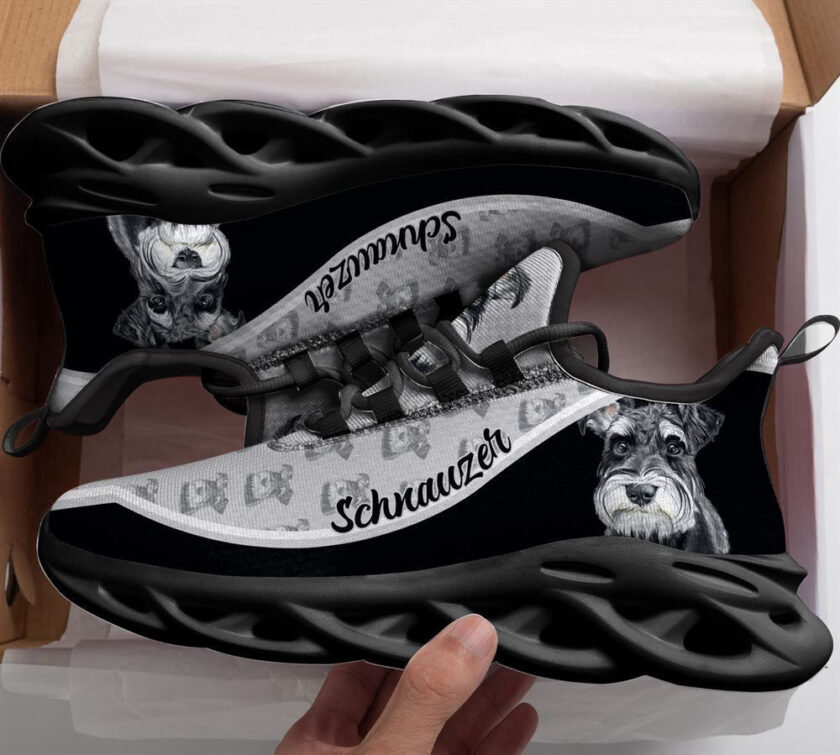 Schnauzer Max Soul Shoes For Women Men, Gift For Dog Lover - Image 2