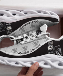 Schnauzer Max Soul Shoes, Gift For Dog Lover