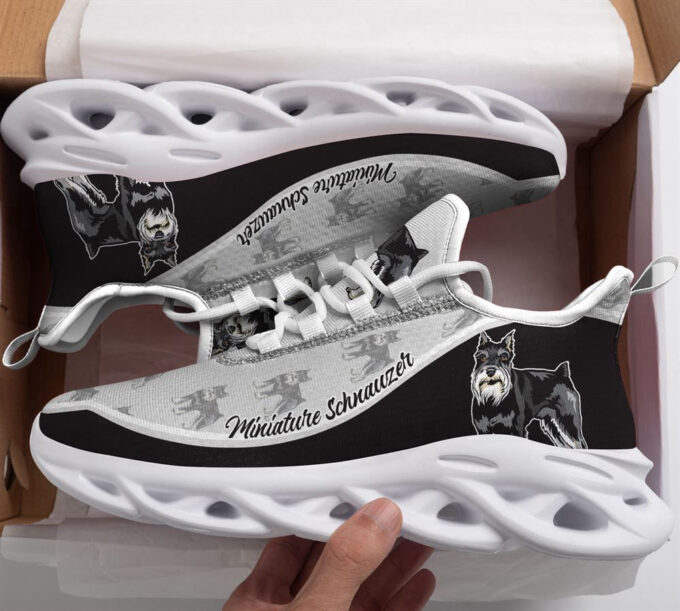 Schnauzer Max Soul Shoes, Gift For Dog Lover