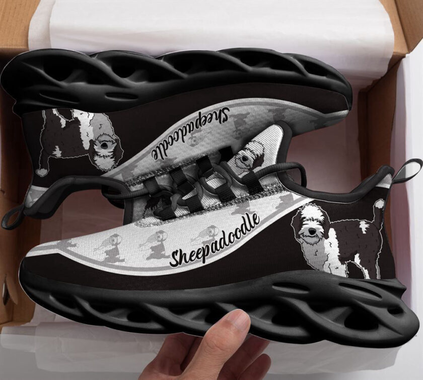 Sheepadoodle Max Soul Shoes For Women Men, Gift For Dog Lover - Image 2
