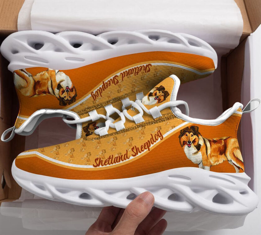 Shetland Sheepdog Max Soul Shoes For Women Men, Gift For Dog Lover
