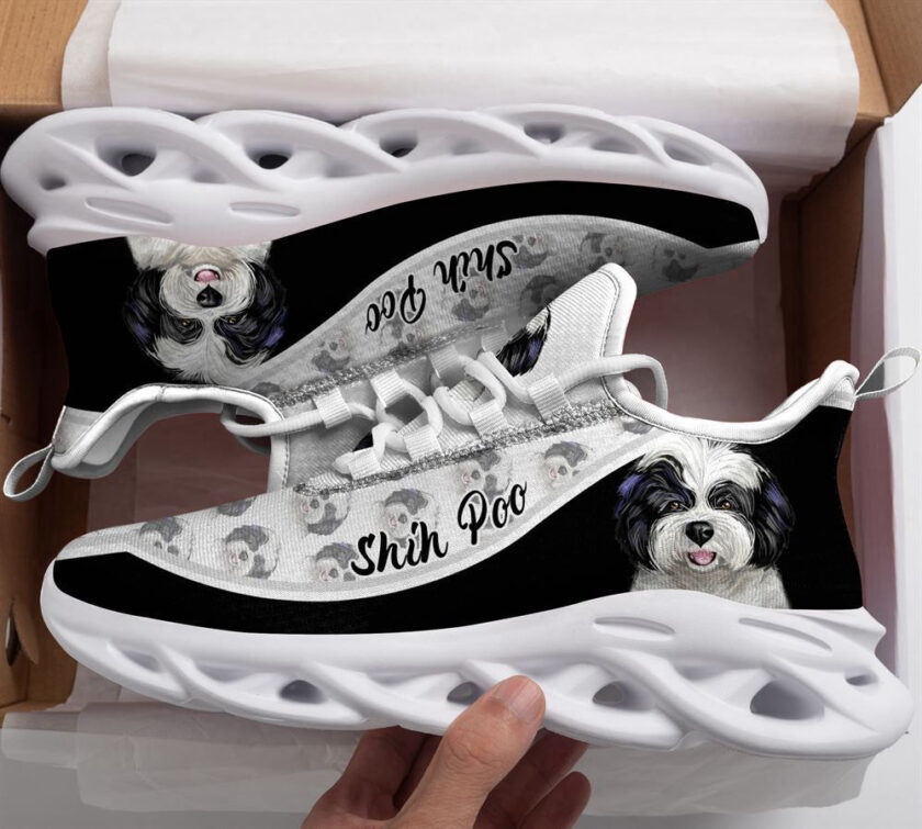 Shih Poo Max Soul Shoes For Women Men, Gift For Dog Lover
