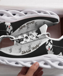 Siberian Husky Max Soul Shoes, Gift For Dog Lover