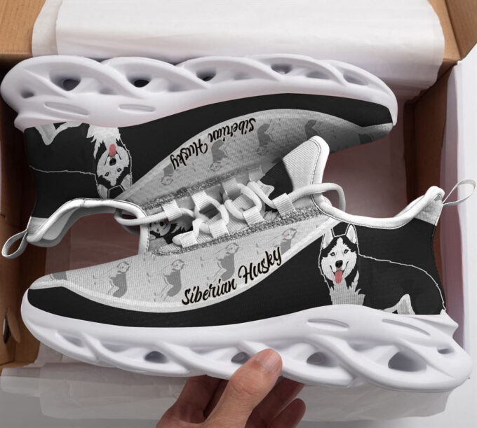 Siberian Husky Max Soul Shoes, Gift For Dog Lover