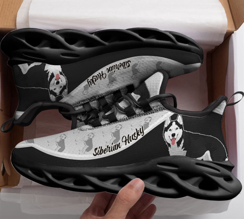 Siberian Husky Max Soul Shoes, Gift For Dog Lover - Image 2