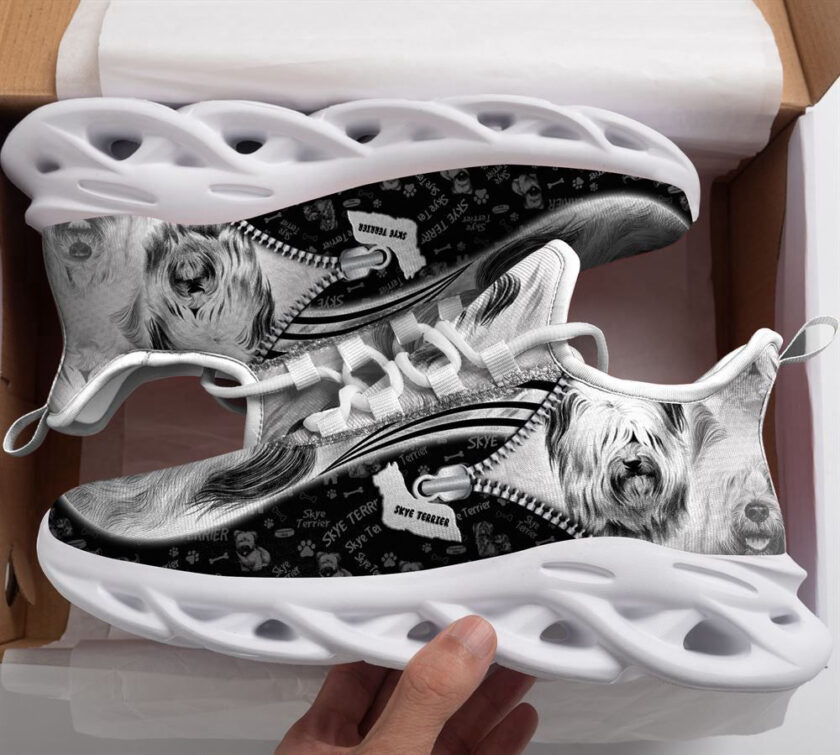 Skye Terrier Sketch Max Soul Shoes For Women Men Kid, Gift For Dog Lover