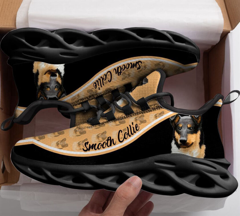 Smooth Collie Max Soul Shoes For Women Men, Gift For Dog Lover - Image 2