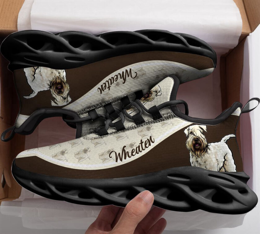 Soft Coated Wheaten Terrier Max Soul Shoes For Women Men, Gift For Dog Lover - Image 2