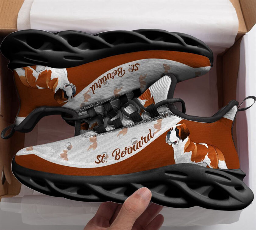 St. Bernard Max Soul Shoes, Gift For Dog Lover - Image 2