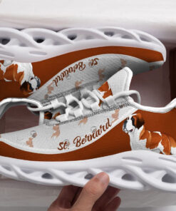 St. Bernard Max Soul Shoes, Gift For Dog Lover