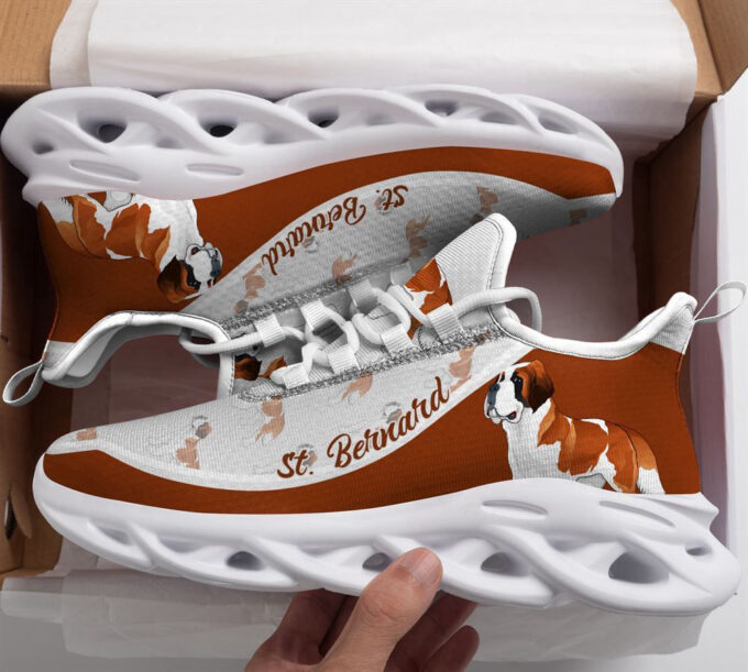 St. Bernard Max Soul Shoes, Gift For Dog Lover