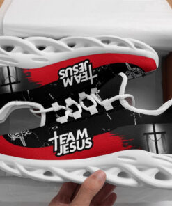 Team Jesus Running Sneakers Max Soul Shoes - Christian Shoes For Men And Women