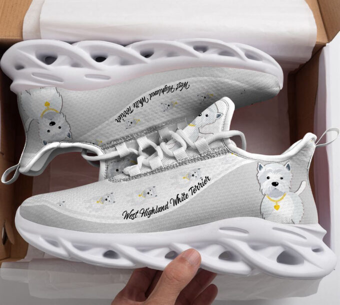 West Highland White Terrier Max Soul Shoes, Gift For Dog Lover