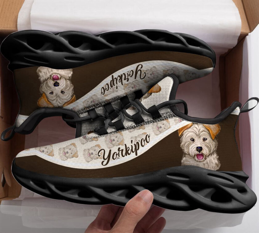 Yorkipoo Max Soul Shoes For Women Men, Gift For Dog Lover - Image 2
